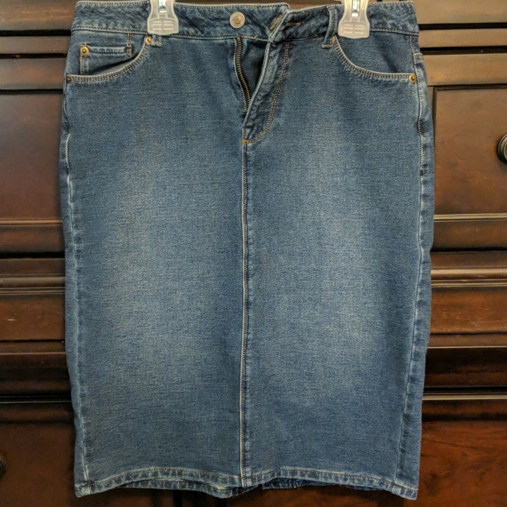 Jean skirt